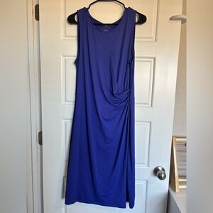Talbots Royal Blue Midi Dress